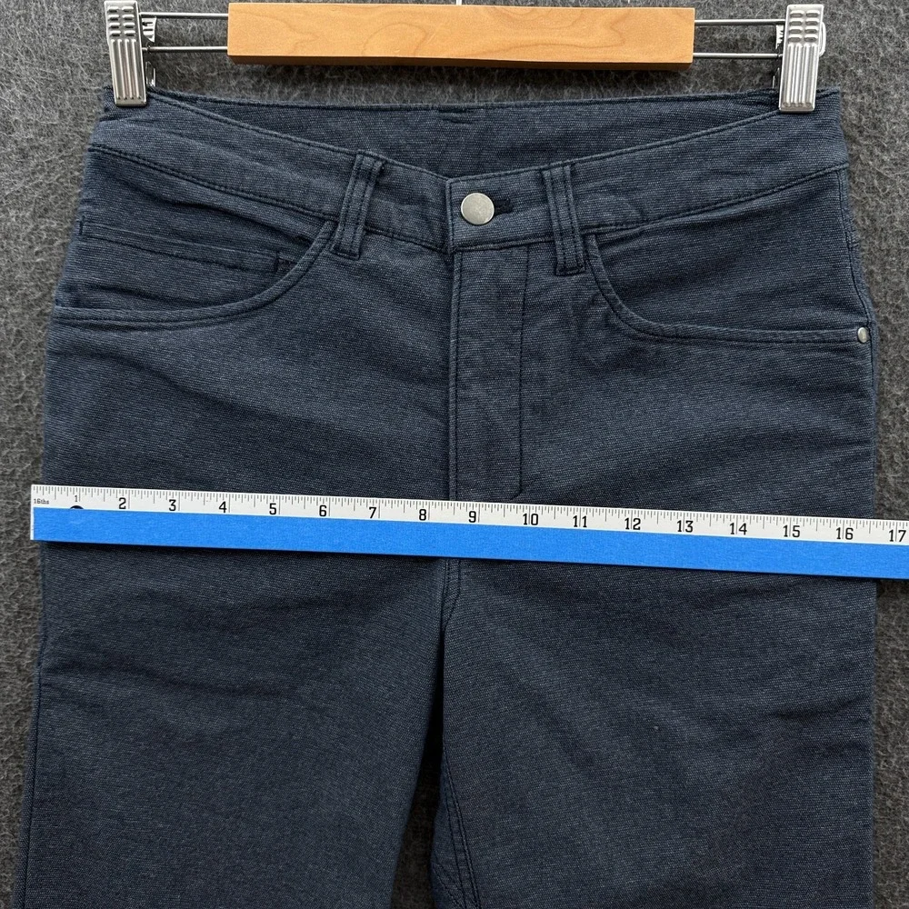 Lululemon Pants Men 28x31 Blue ABC Slim Fit Tech Canvas Zip Pocket Chino Trouser
